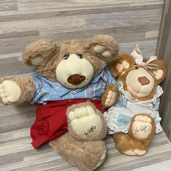 Cabbage patch kids bears Xavier Roberts teddy bears 1986 - Picture 6 of 6